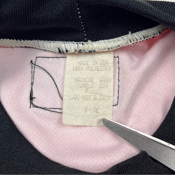 Vtg Answer Mens BMX Motocross Jersey XL 90s Red/Black Mock Neck A9 - Picture 3 of 10